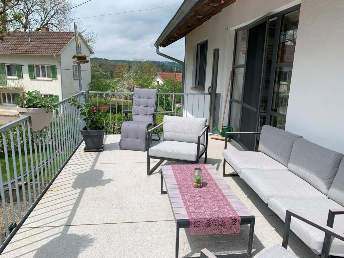 Ferienwohnung Fe Wo Brunnen - 120 Qm- Quiet Location- Lots Of Nature - Comfortable - Large Balkony And Garden Memmingen Exterior foto