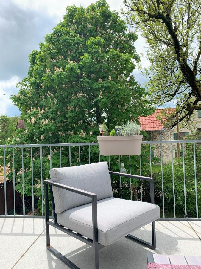 Ferienwohnung Fe Wo Brunnen - 120 Qm- Quiet Location- Lots Of Nature - Comfortable - Large Balkony And Garden Memmingen Exterior foto