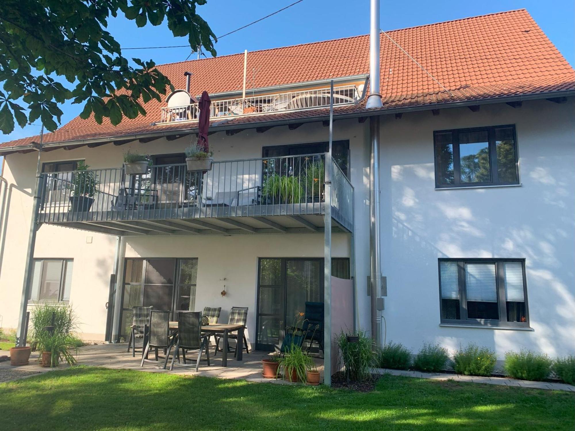 Ferienwohnung Fe Wo Brunnen - 120 Qm- Quiet Location- Lots Of Nature - Comfortable - Large Balkony And Garden Memmingen Exterior foto